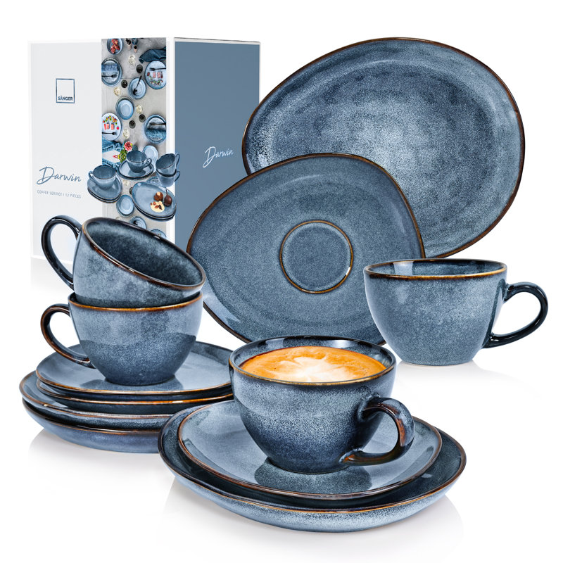 Russell 12 Piece Dinnerware Set, Service for 4