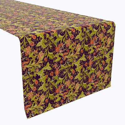 Table Runner, 100% Cotton, Floral 23