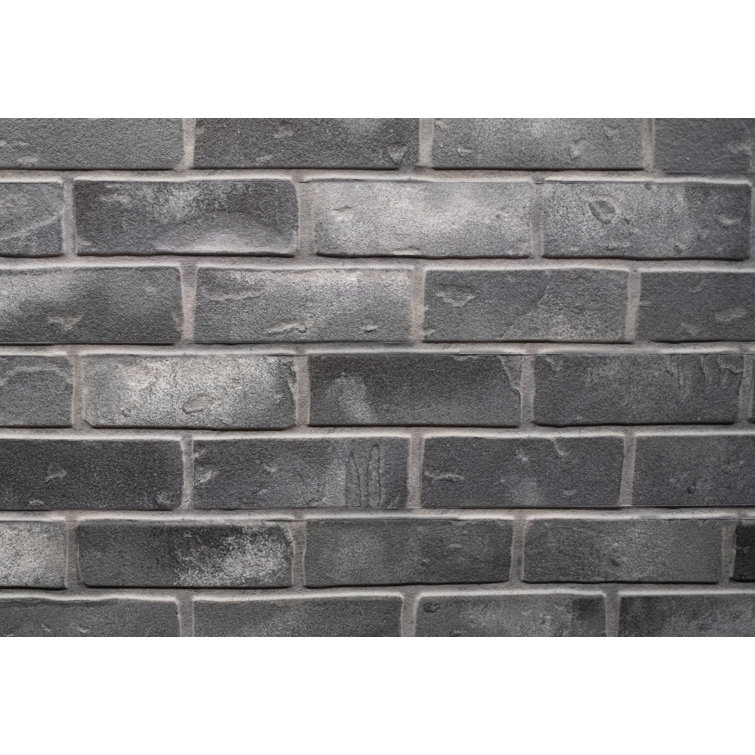 Brick 5.75" x 45" Peel and Stick Wall Paneling