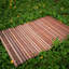 Tapis de bain Roll-up Teak