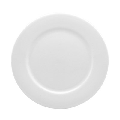 Assiette à dessert en porcelaine os 7 po Helios