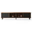 Meuble télé rétro en bois massif noir-1961405313-1961405315