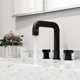 Wythe 9" H Two Handle Widespread Bathroom Faucet 