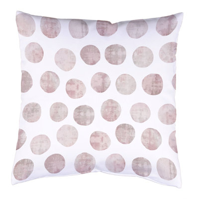 Polka Dots Square Cushion Cover