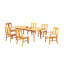 Osborne Outdoor - Piece Teak Dining Set-1167368681-1167368684