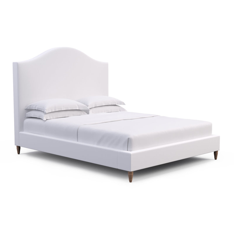 Montague Upholstered Standard Storage Bed, Queen, Crushed Velvet Chocolate, Weathered