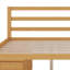 Lit plateforme en bois avec tablettes et tiroirs de rangement amovibles-782536933-782536935