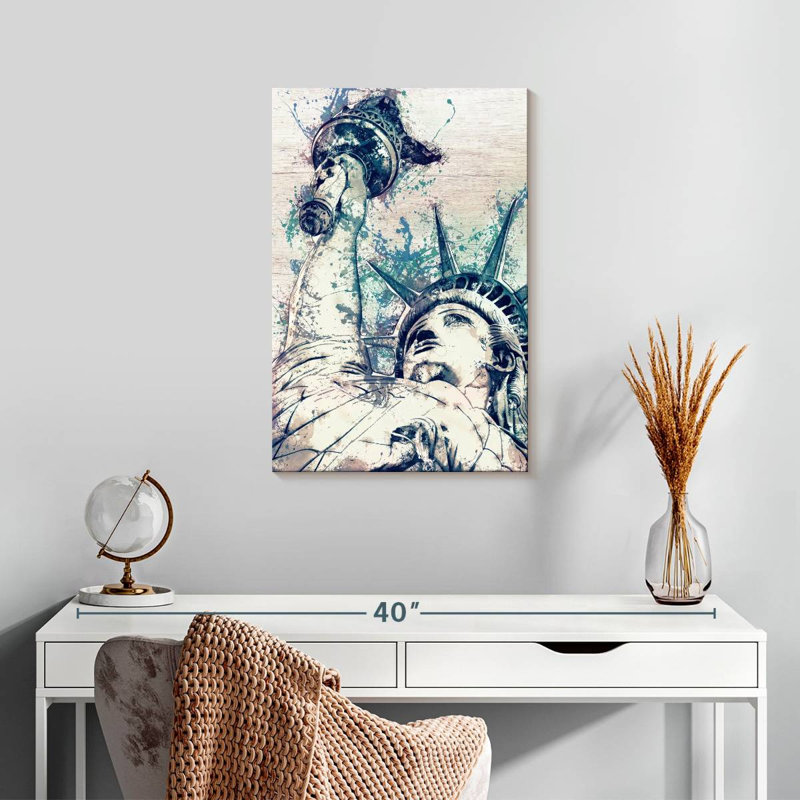 Aime Liberty NYC, 24" H x 16" W