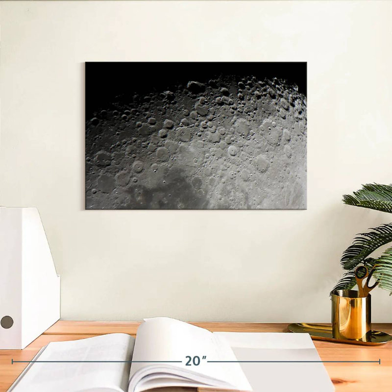 Oberle Moon Surface, 8" H x 12" W