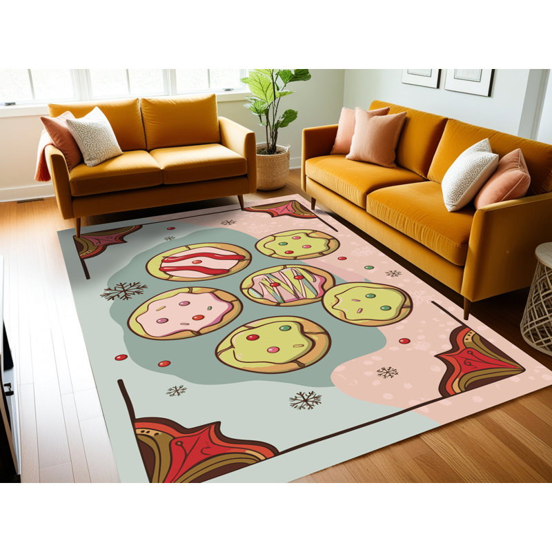 Tapis Holiday Holiday Aisle®, Rectangulaire 2 pi x 3 pi