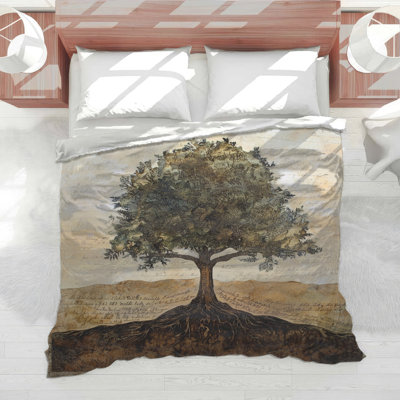 Tree With Roots Comforter
