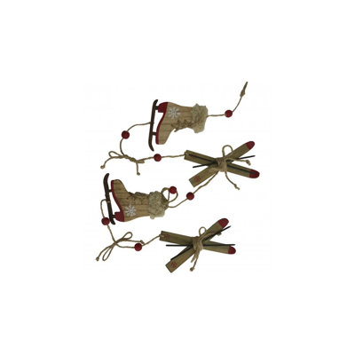 Guirlande fantaisie 3'5" brun