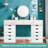 5 Drawer Storage Drawer