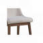 Chaise d'appoint à finition noyer