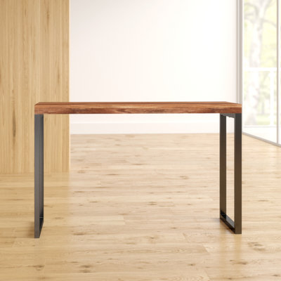 Guna 120cm Solid Wood Top Console Table