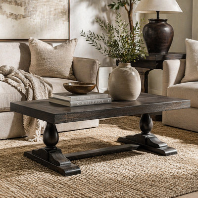 Table basse en bois massif 52 po