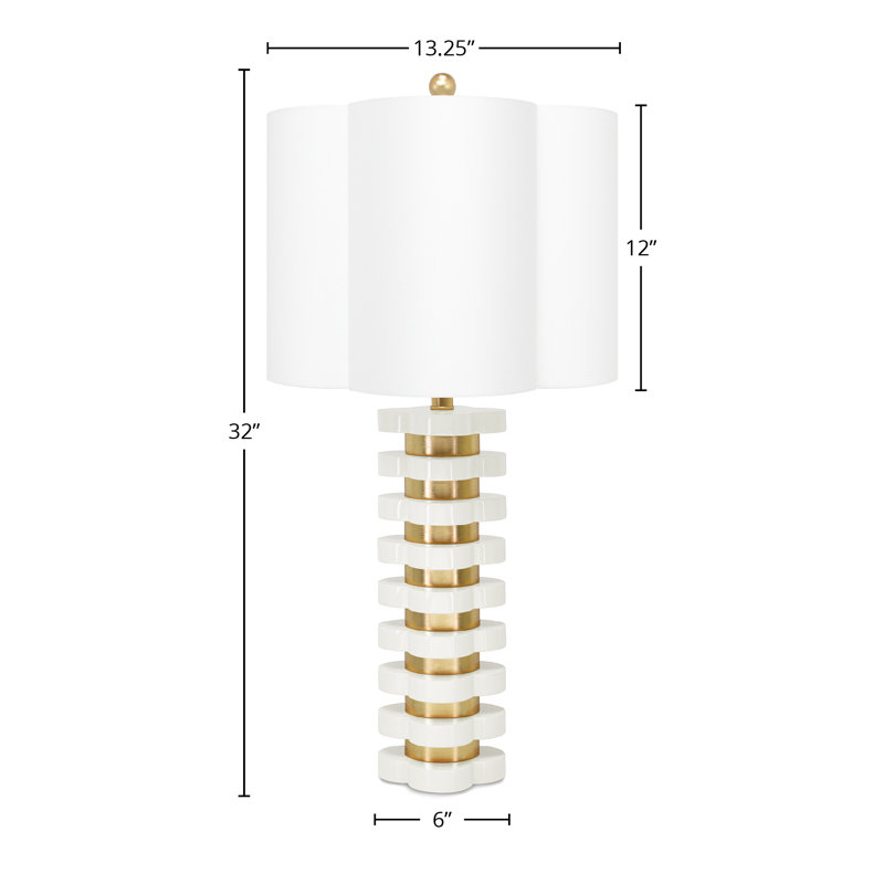Table Lamp, White
