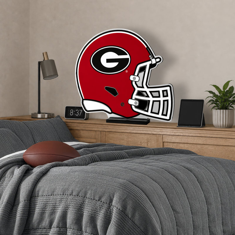Casque lumineux Infinity 24 pouces NCAA-FER Georgia Bulldogs, NCAA Georgia Bulldogs