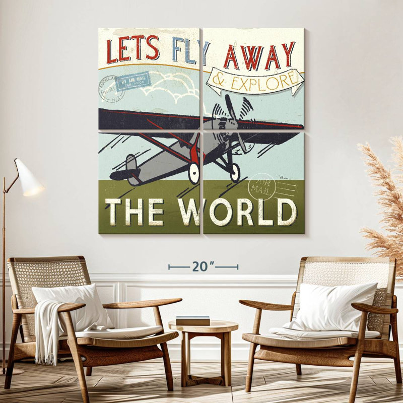 Tergel Let's Travel II, H 57 po x l 57 po
