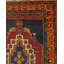 Wool Oriental Area Rug in Red/Blue
