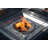 Juliana Round Concrete Propane Smokeless Fire Pit Table