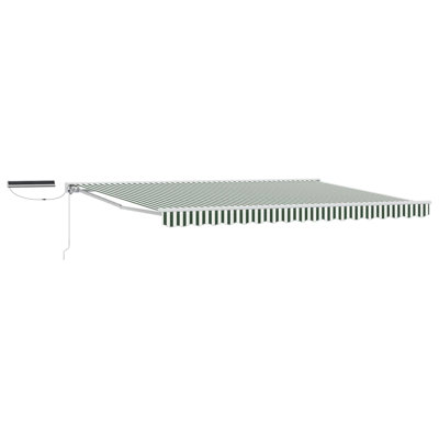 VidaXL Polyester Cover Retractable Patio Awning