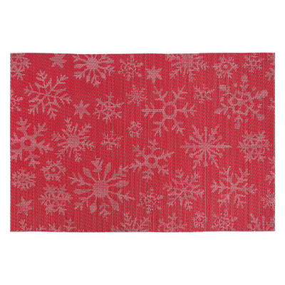 Vinyl Abstract Rectangle Placemat