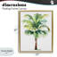 Cadre flottant Breezy Fronds Palm, design par Shelly Craig-660568117-660568119