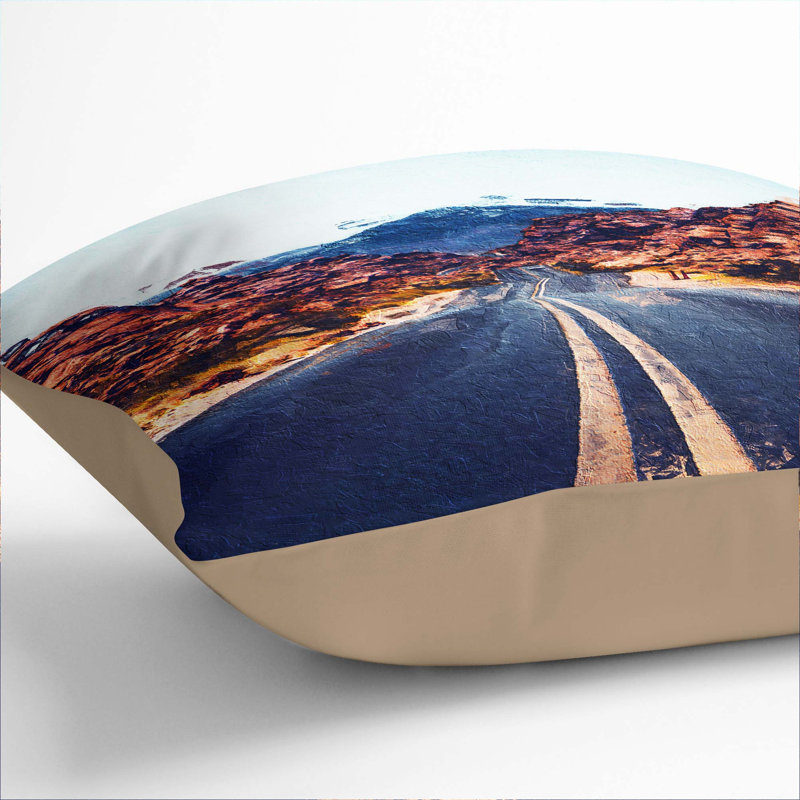 Square Cushion, 55cm H x 55cm W x 20cm D, Stone