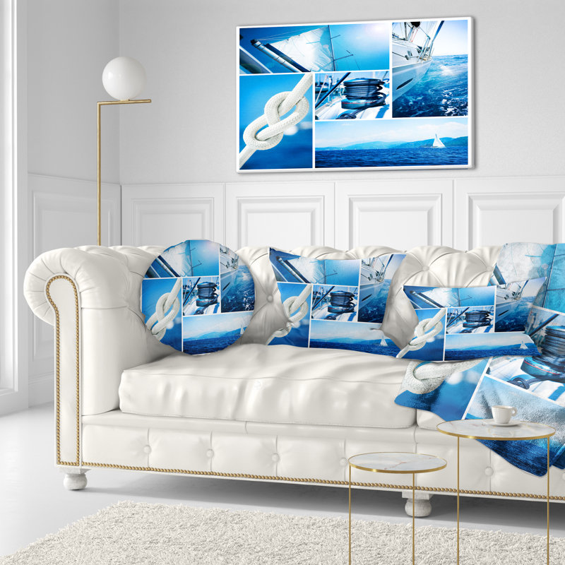 Coussin lombaire à voilier en mer