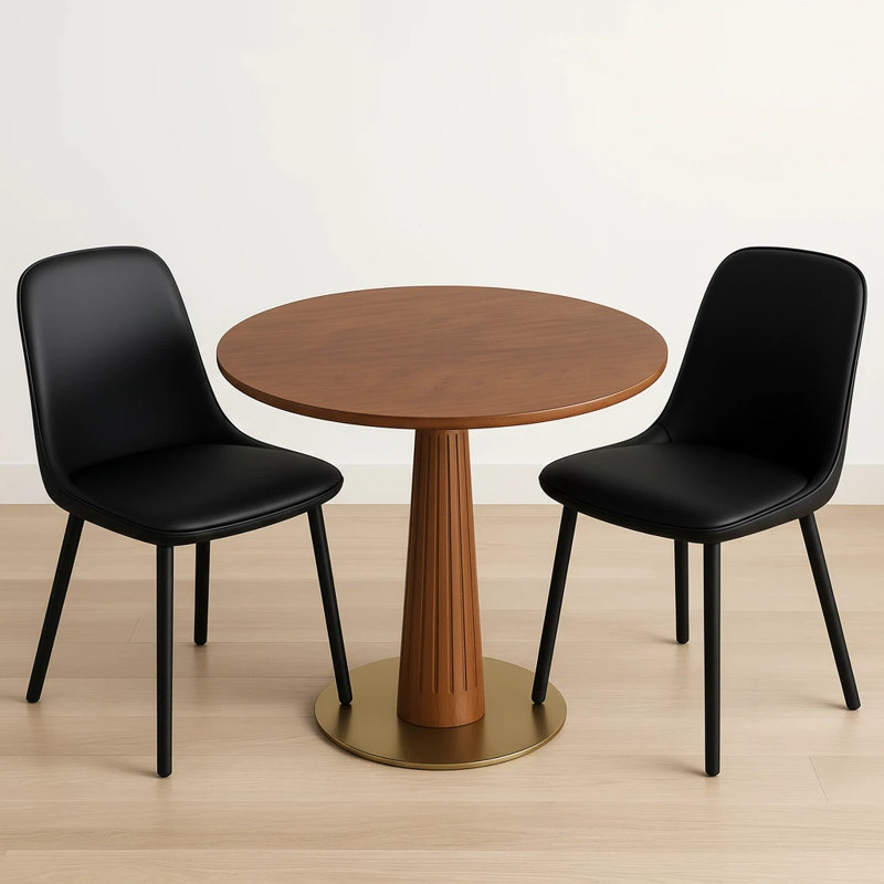 Ensemble de table de salle à manger, Noir