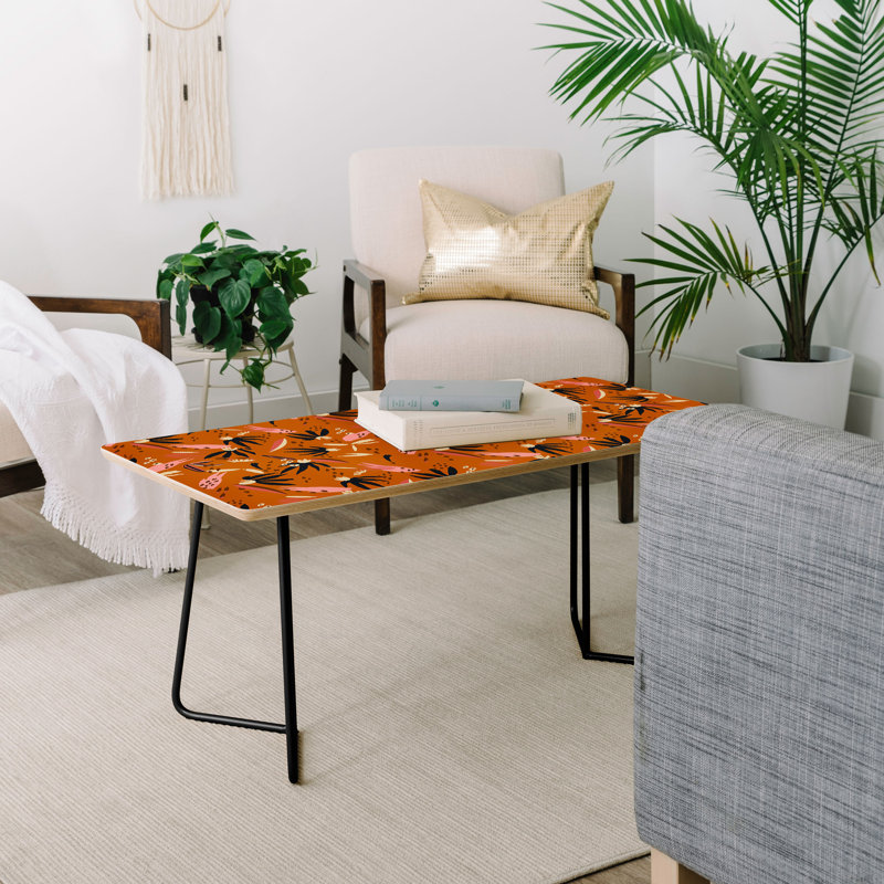 Table basse adobo jardin, Noir