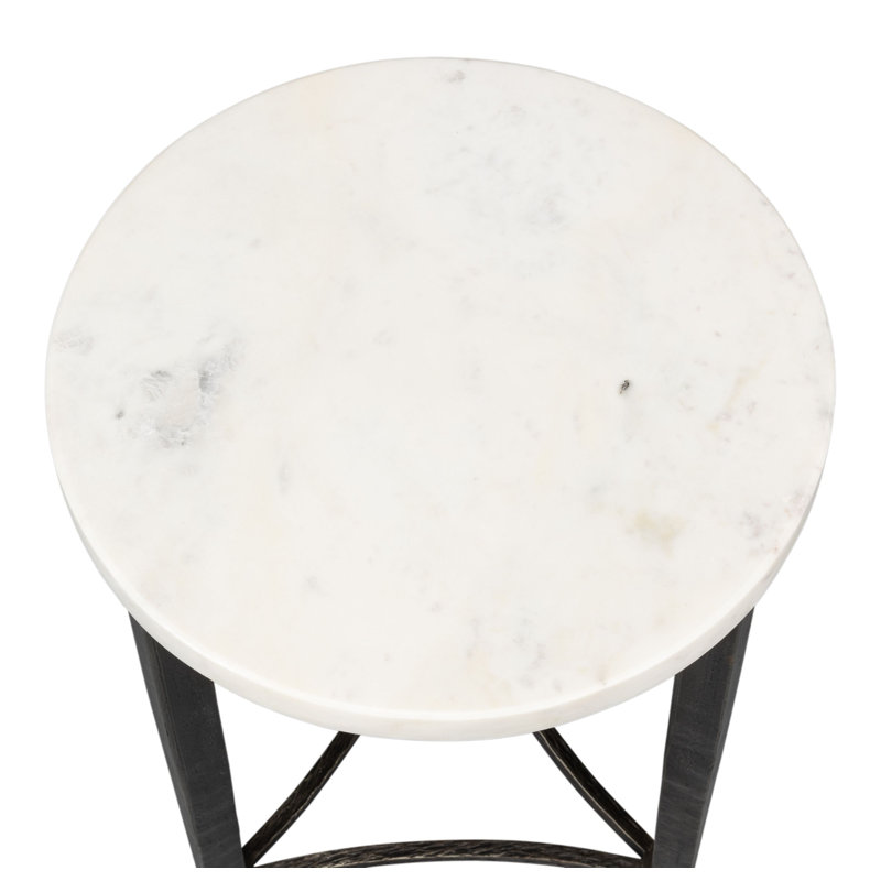 Mykos Marble End Table