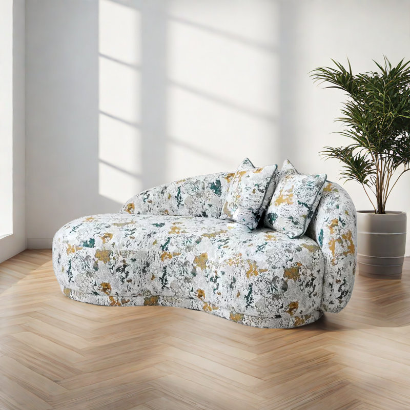 Petit fauteuil incurvé Leisure
