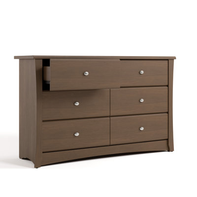 Commode double 6 tiroirs Crescent