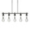 Apothecary 5 - Light Kitchen Island Linear Pendant