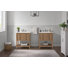 Grigg 31'' Free Standing Single Bathroom Vanity With Cultured Marble Top, Set Of Two