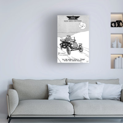 Unknown Artist Ford Advertisement Canvas Art
