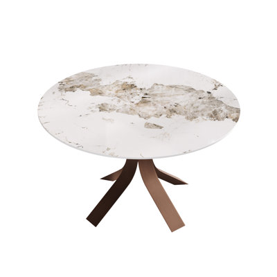 Modern Round Sintered Stone Dining Table