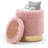 Round Velvet Ottoman with Storage-783826608
