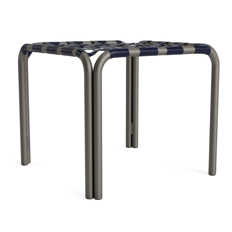Kantan Outdoor Square Side Table, Mica, Marine