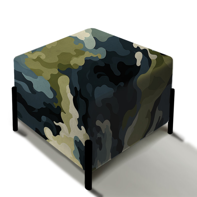 Repose-pieds Retro Revival - Camouflage