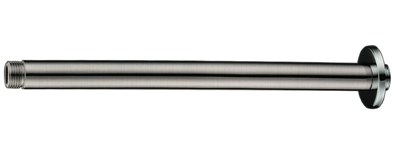 Shower Arm and Flange, Brushed Nickel