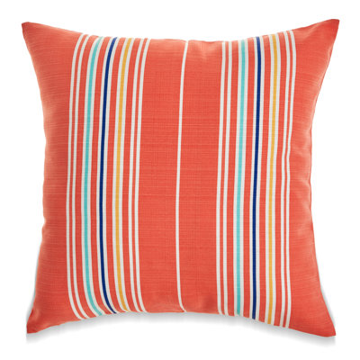 My Cottage Living Ourdoor Striped Outdoor Reversible Pillow Cover