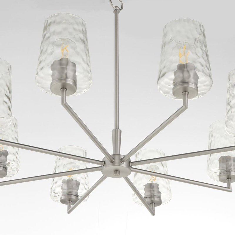 Bodan Chandelier, Satin Nickel