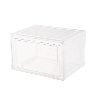 6 Pair Stackable Shoe Storage Box