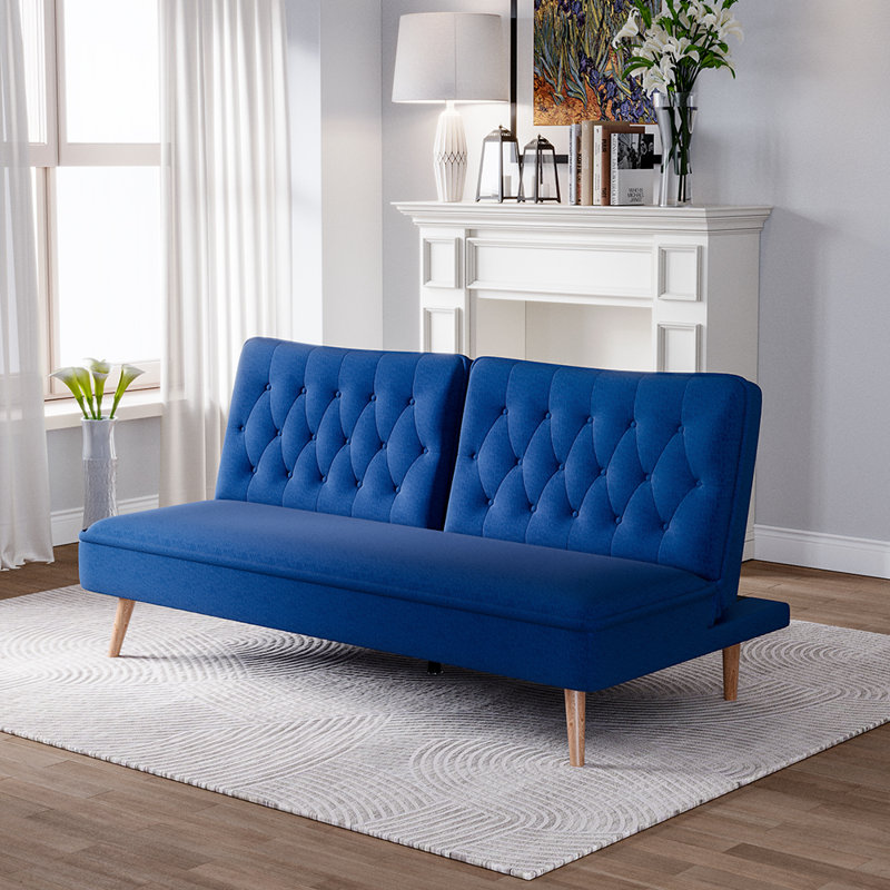 Angelos 3 Seater Sleeper, Blue