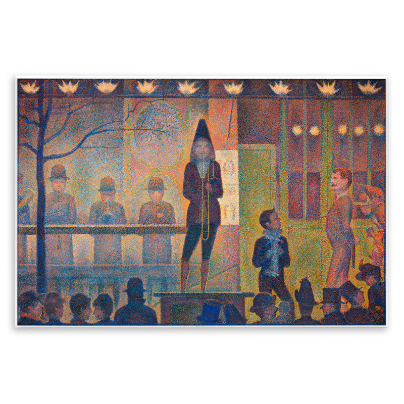 Art classique sur plaque de cirque par one1000paintings, H 10 po x l 15 po