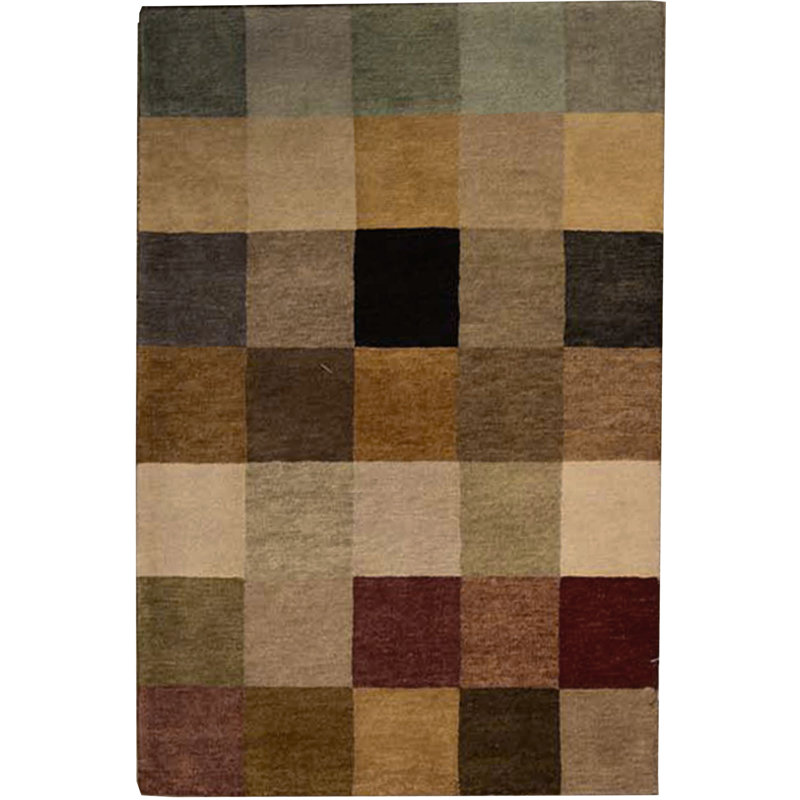 Wool Geometric Area Rug