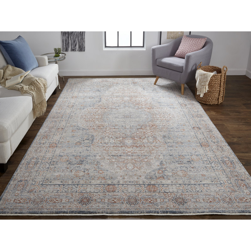 Gilford Oriental Indoor Rug, Rectangle 9'6" x 12'7"